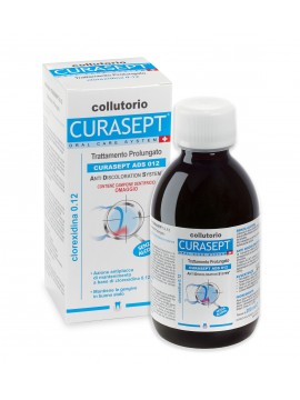 CURASEPT ADS® 212 raminamais skalavimo skystis su  0.12% chlorheksidino savo sudėtyje