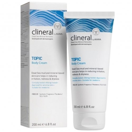 AHAVA CLINERAL TOPIC KŪNO KREMAS, 200 ML AHAVA CLINERAL TOPIC KŪNO KREMAS, 200 ML