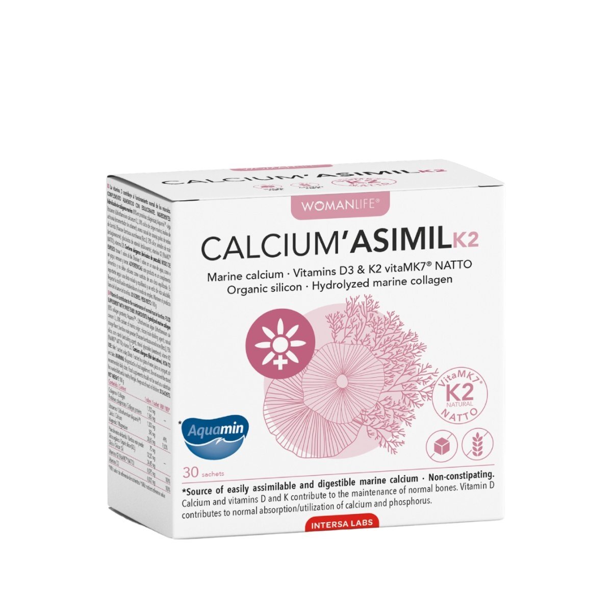 CALCIUM ASIMIL K2 paketėliai N30
