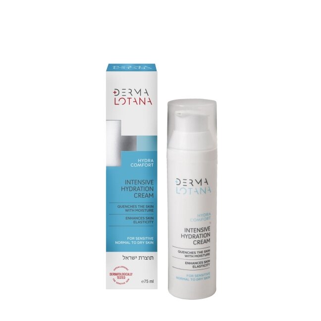 DERMA LOTANA Intensyviai drėkinantis maitinamasis kremas HYDRA COMFORT 75 ml DERMA LOTANA Intensyviai drėkinantis maitinamasis kremas HYDRA COMFORT 75 ml