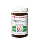 DR.WOLZ B-KOMPLEX + BIOTIN + FOLIO RŪGŠTIS N300