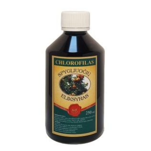 Spygliuočių eliksyras - skystas chlorofilas 250 ml